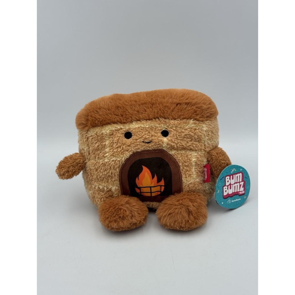 BUM BUMZ Plush FRANCIS The FIREPLACE, HomeBumz NEW Kellytoy Collectible Plush